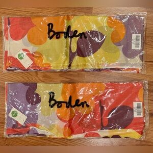 NWT Boden Scarf - Colorful Floral Print - 2 available
